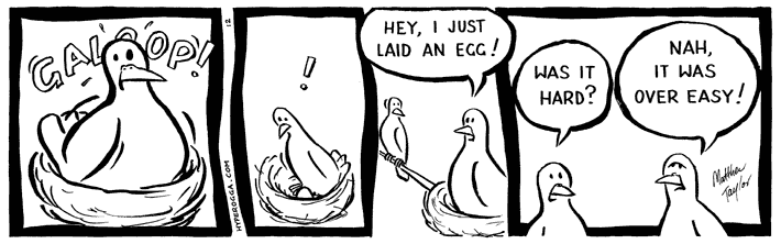 Graeme Frontbum's Pet World comic strip 12