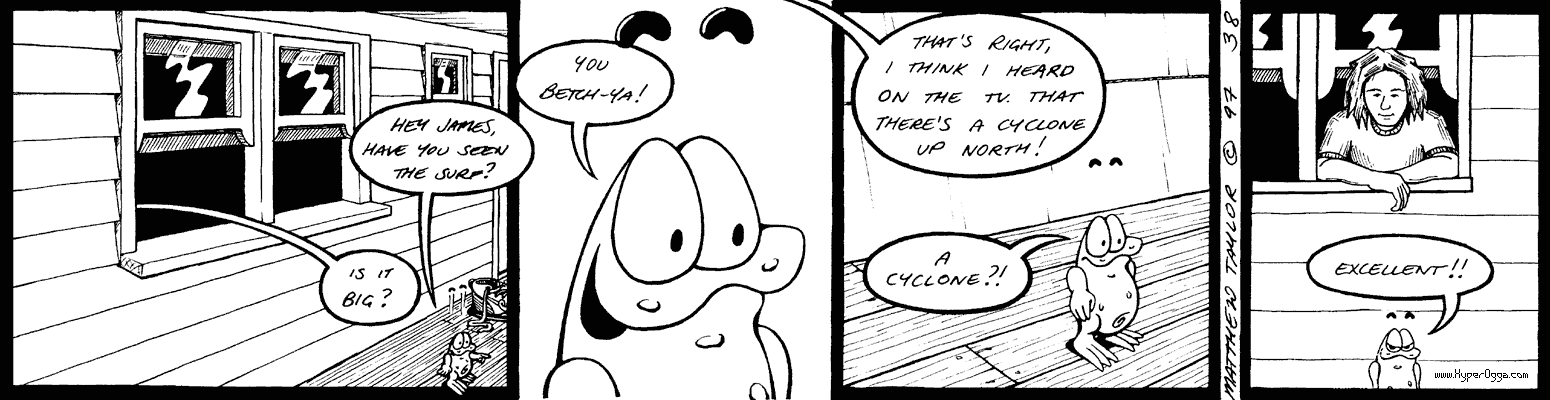 Ogga and the cyclone comic strip 01