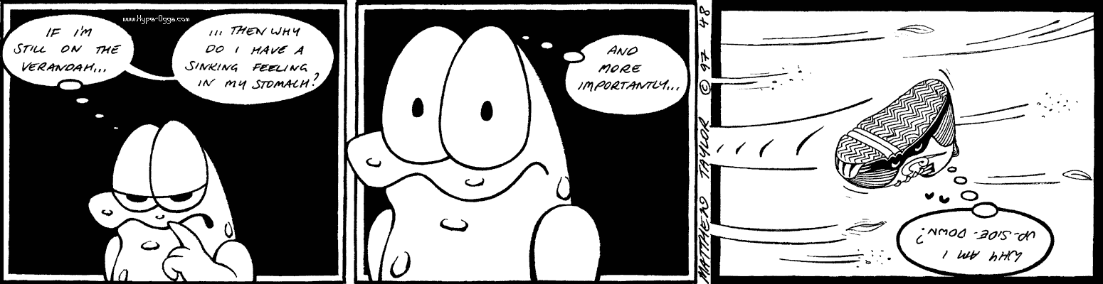 Ogga and the cyclone comic strip 11