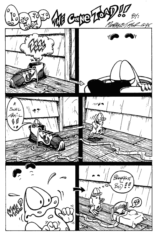 Ogga snail trail comic strip