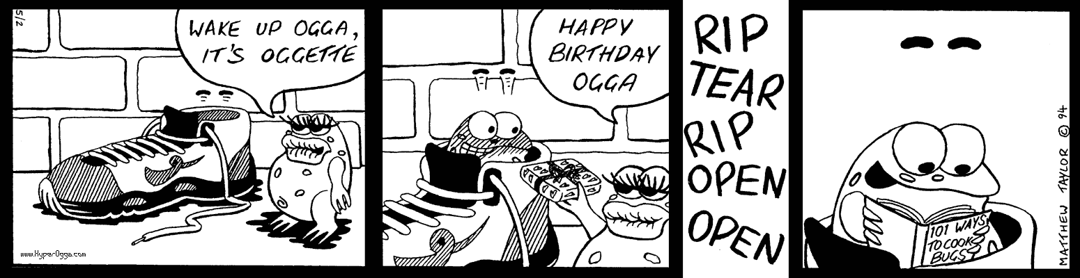 Old Ogga comic strip 01