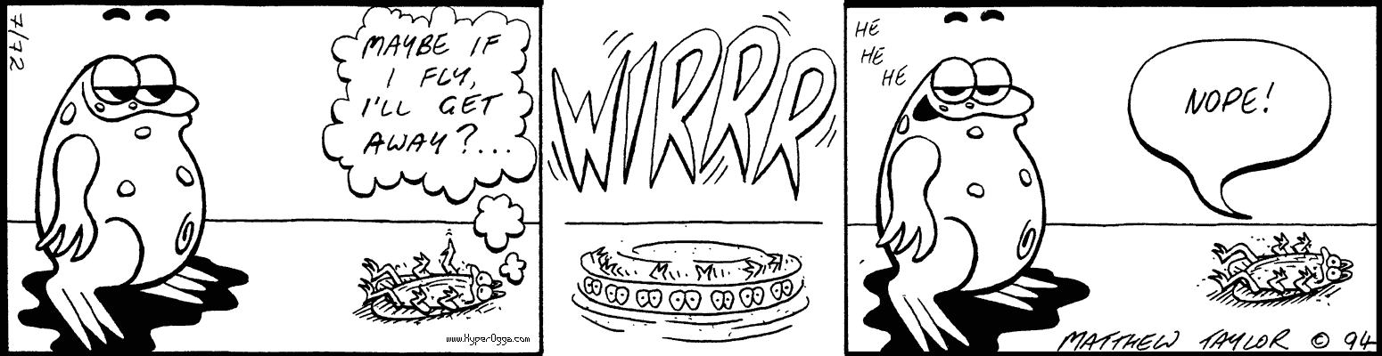 Old Ogga comic strip 16