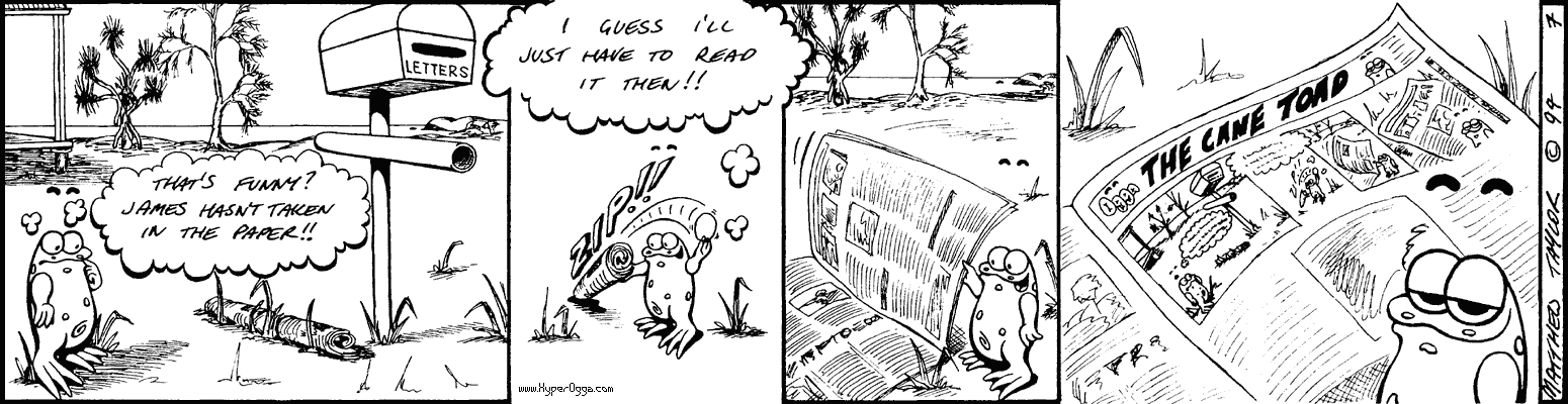 Old Ogga comic strip 21