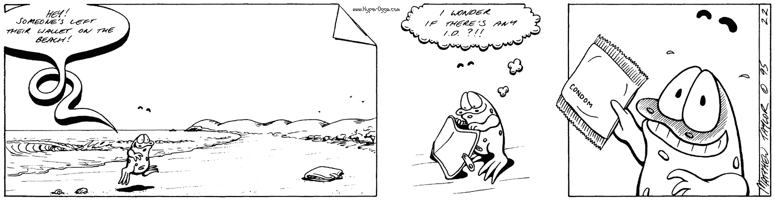 Old Ogga comic strip 27