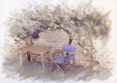 Backyard chair