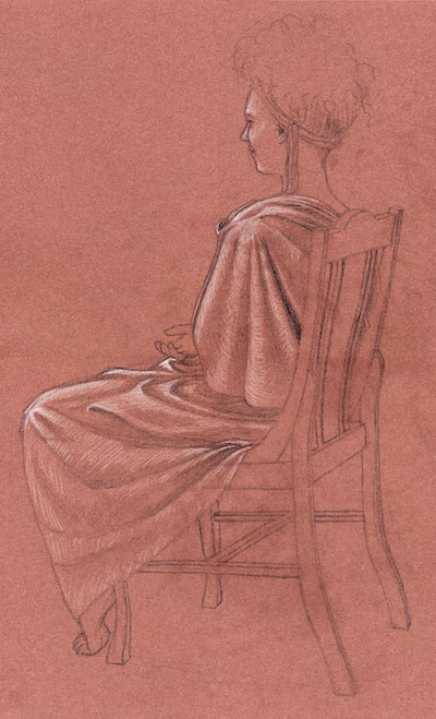 Drapery girl