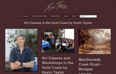Kevin Taylor Art Classes