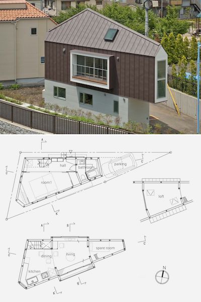 «Дом у реки в Хориноути» от Mizuishi Architects Atelier