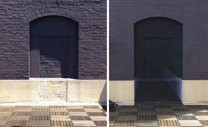 Optical illusion mural (Trompe-l'œil)