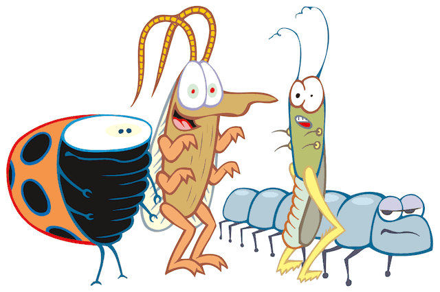 The bug characters