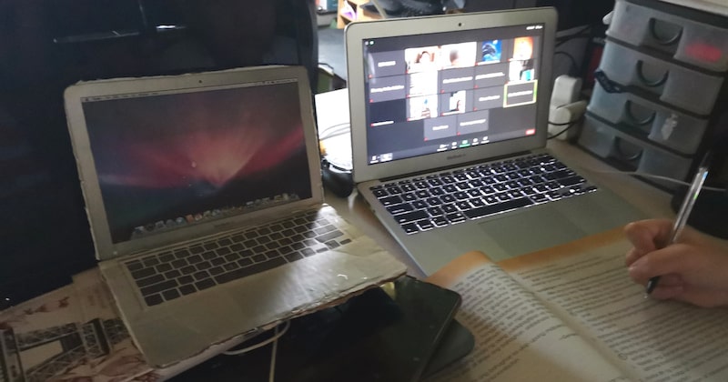 An example of a printed MacBook Air