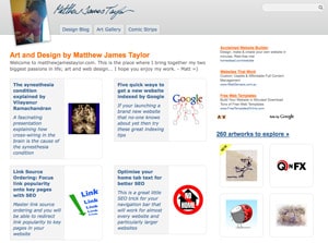 Website version 10: Matthew James Taylor